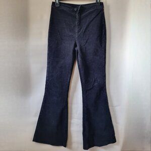 Cello High Rise Flare Leg Corduroy Pants Size 1